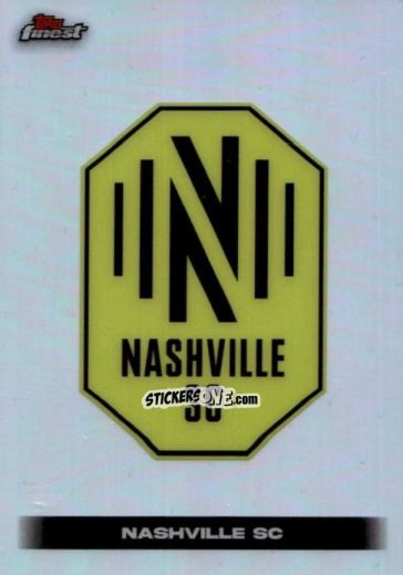 Figurina Nashville SC  - Finest MLS 2024-2025
 n. TL-16 - Topps