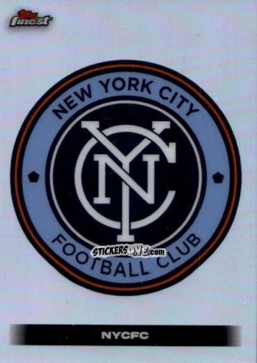 Sticker NYCFC   - Finest MLS 2024-2025
 n. TL-19 - Topps