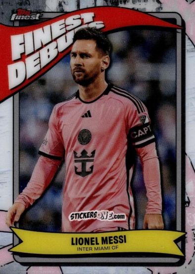 Cromo Lionel  Messi  - Finest MLS 2024-2025
 n. FD-1 - Topps