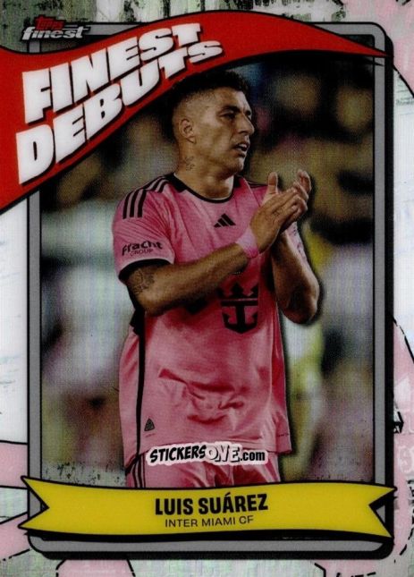 Sticker Luis  Suárez  - Finest MLS 2024-2025
 n. FD-3 - Topps