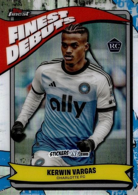 Sticker Kerwin  Vargas  - Finest MLS 2024-2025
 n. FD-7 - Topps