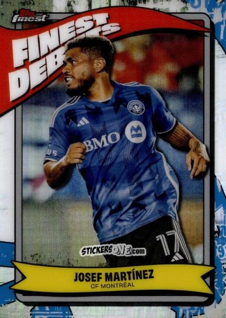Cromo Josef  Martínez  - Finest MLS 2024-2025
 n. FD-15 - Topps