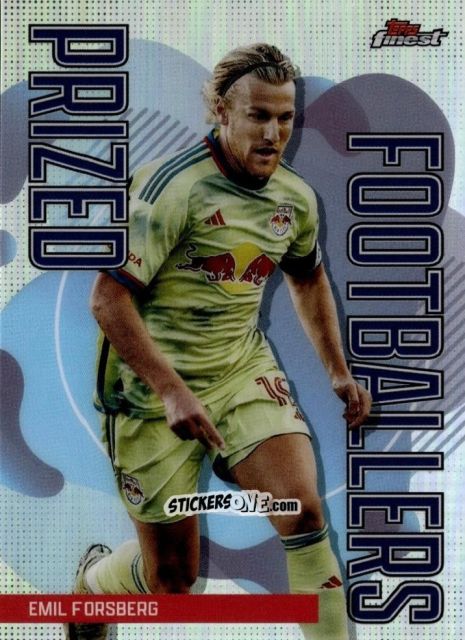 Cromo Emil  Forsberg  - Finest MLS 2024-2025
 n. PF-8 - Topps