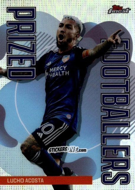 Sticker Lucho  Acosta  - Finest MLS 2024-2025
 n. PF-12 - Topps