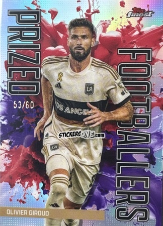 Figurina Olivier  Giroud  - Finest MLS 2024-2025
 n. PF-15 - Topps