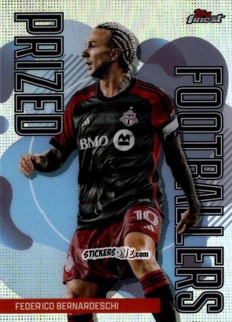 Sticker Federico  Bernardeschi  - Finest MLS 2024-2025
 n. PF-16 - Topps