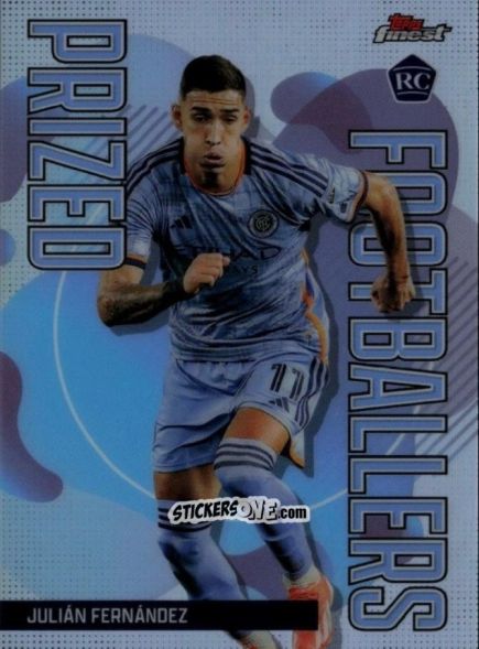 Sticker Julián  Fernández  - Finest MLS 2024-2025
 n. PF-22 - Topps