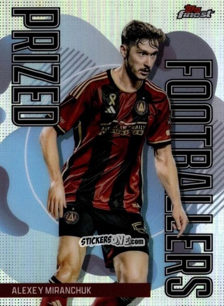 Sticker Alexey  Miranchuk  - Finest MLS 2024-2025
 n. PF-25 - Topps