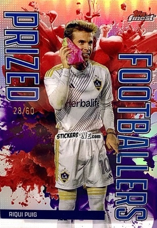 Sticker Riqui  Puig  - Finest MLS 2024-2025
 n. PFF-2 - Topps