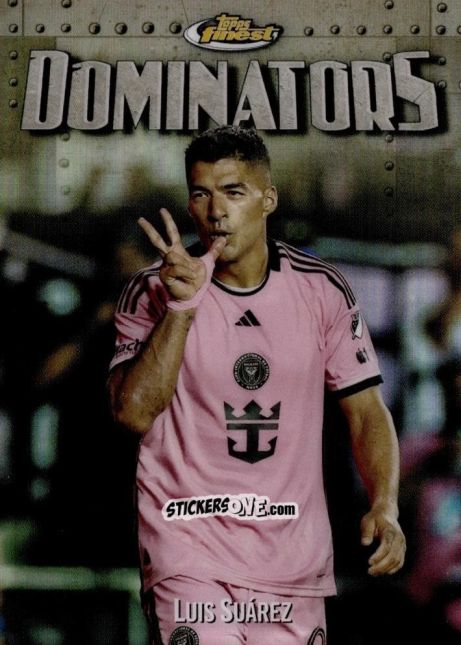 Sticker Luis  Suárez  - Finest MLS 2024-2025
 n. DO-2 - Topps
