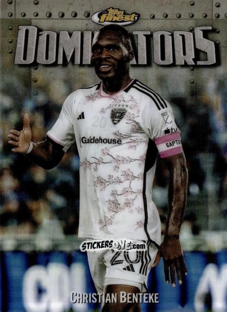 Sticker Christian  Benteke  - Finest MLS 2024-2025
 n. DO-3 - Topps