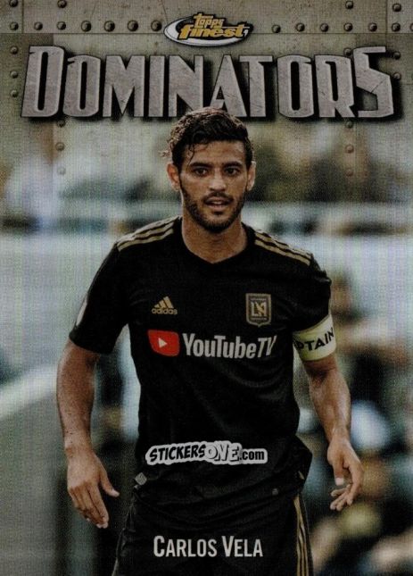 Sticker Carlos  Vela  - Finest MLS 2024-2025
 n. DO-9 - Topps
