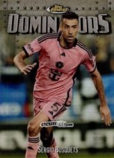 Sticker Sergio  Busquets  - Finest MLS 2024-2025
 n. DO-10 - Topps