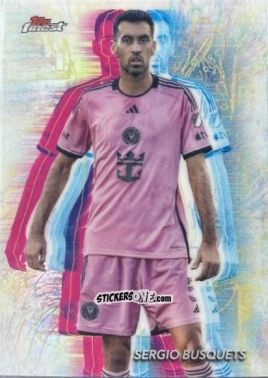 Sticker Sergio  Busquets  - Finest MLS 2024-2025
 n. 5 - Topps