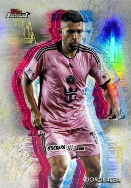 Cromo Jordi  Alba  - Finest MLS 2024-2025
 n. 18 - Topps