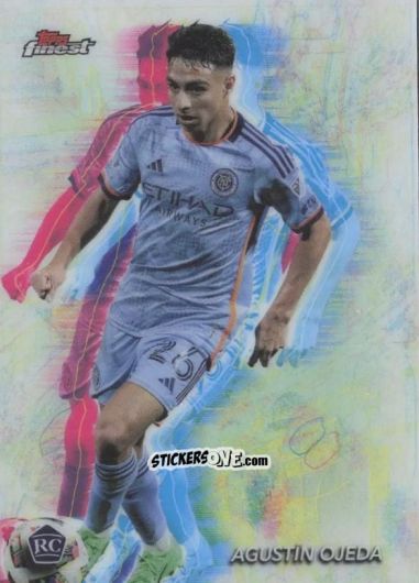 Sticker Agustín  Ojeda  - Finest MLS 2024-2025
 n. 26 - Topps