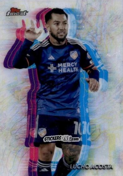 Sticker Lucho  Acosta  - Finest MLS 2024-2025
 n. 37 - Topps