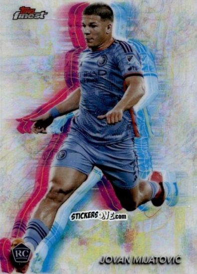 Sticker Jovan  Mijatović  - Finest MLS 2024-2025
 n. 56 - Topps