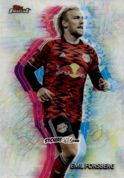 Cromo Emil  Forsberg  - Finest MLS 2024-2025
 n. 70 - Topps