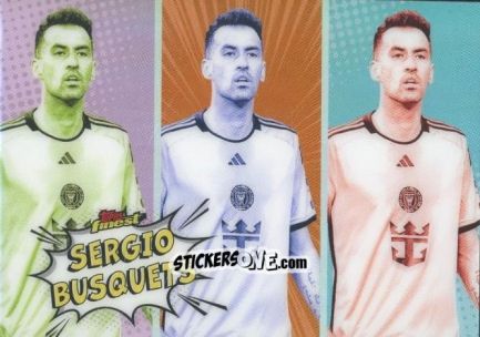 Sticker Sergio  Busquets  - Finest MLS 2024-2025
 n. PA-10 - Topps