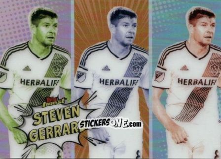 Cromo Steven  Gerrard  - Finest MLS 2024-2025
 n. PA-11 - Topps