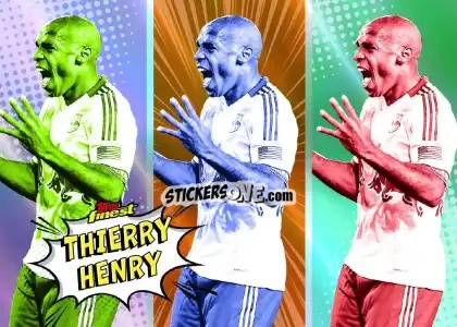 Cromo Thierry  Henry  - Finest MLS 2024-2025
 n. PA-12 - Topps