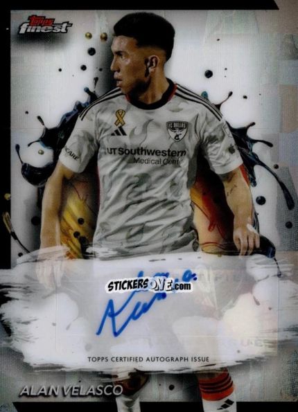 Figurina Alan  Velasco  - Finest MLS 2024-2025
 n. BA-AV - Topps