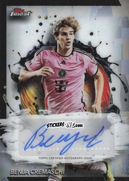Sticker Benja  Cremaschi  - Finest MLS 2024-2025
 n. BA-BC - Topps