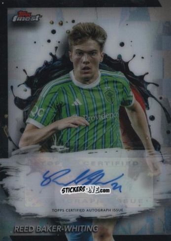 Sticker Reed Baker-Whiting - Finest MLS 2024-2025
 n. BA-BW - Topps