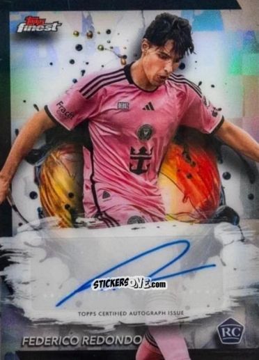 Sticker Federico  Redondo  - Finest MLS 2024-2025
 n. BA-FR - Topps