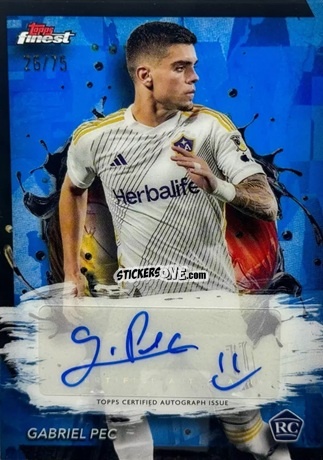 Cromo Gabriel  Pec  - Finest MLS 2024-2025
 n. BA-GP - Topps