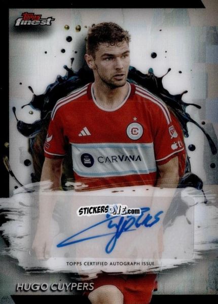 Cromo Hugo  Cuypers  - Finest MLS 2024-2025
 n. BA-HC - Topps