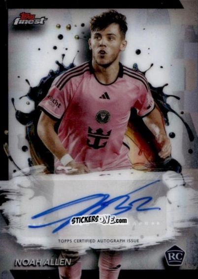 Sticker Noah Allen - Finest MLS 2024-2025
 n. BA-NA - Topps