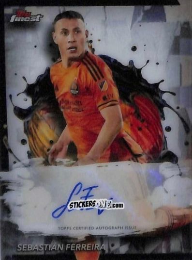 Sticker Sebastián Ferreira - Finest MLS 2024-2025
 n. BA-SF - Topps