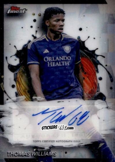 Sticker Thomas Williams - Finest MLS 2024-2025
 n. BA-TH - Topps