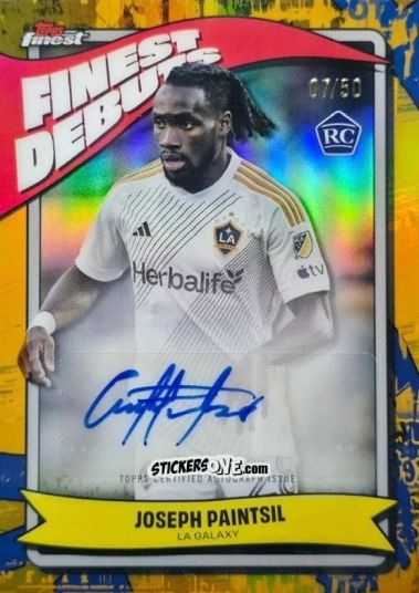 Cromo Joseph  Paintsil  - Finest MLS 2024-2025
 n. FDA-JP - Topps
