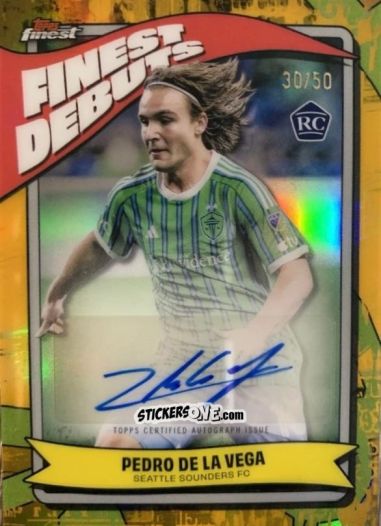 Figurina Pedro De La Vega - Finest MLS 2024-2025
 n. FDA-PD - Topps
