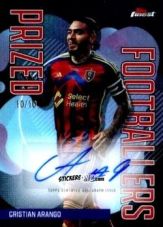 Cromo Cristian  Arango  - Finest MLS 2024-2025
 n. PFA-CA - Topps