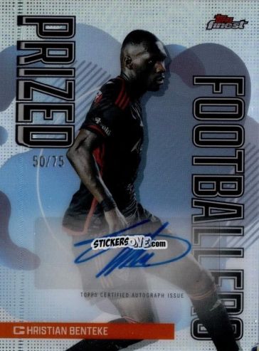 Sticker Christian  Benteke  - Finest MLS 2024-2025
 n. PFA-CB - Topps