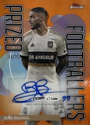 Cromo Denis  Bouanga  - Finest MLS 2024-2025
 n. PFA-DB - Topps