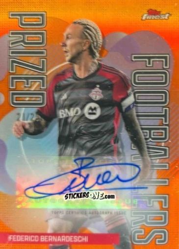 Sticker Federico  Bernardeschi  - Finest MLS 2024-2025
 n. PFA-FB - Topps