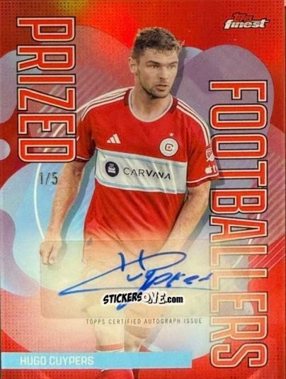 Cromo Hugo  Cuypers  - Finest MLS 2024-2025
 n. PFA-HC - Topps