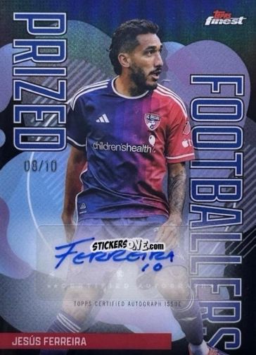Cromo Jesús  Ferreira  - Finest MLS 2024-2025
 n. PFA-JF - Topps