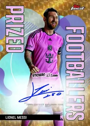 Cromo Lionel  Messi  - Finest MLS 2024-2025
 n. PFA-LM - Topps