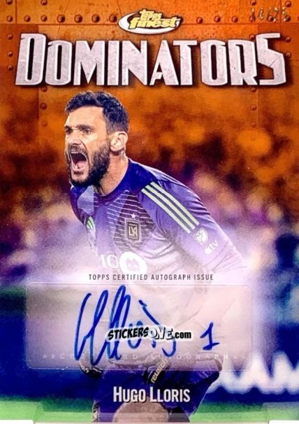Sticker Hugo  Lloris  - Finest MLS 2024-2025
 n. DOM-HL - Topps