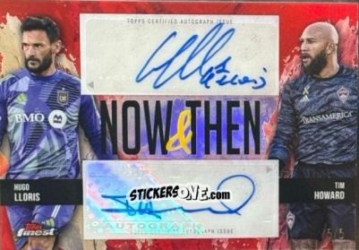 Figurina Tim  Howard / Hugo Lloris - Finest MLS 2024-2025
 n. NTD-LH - Topps