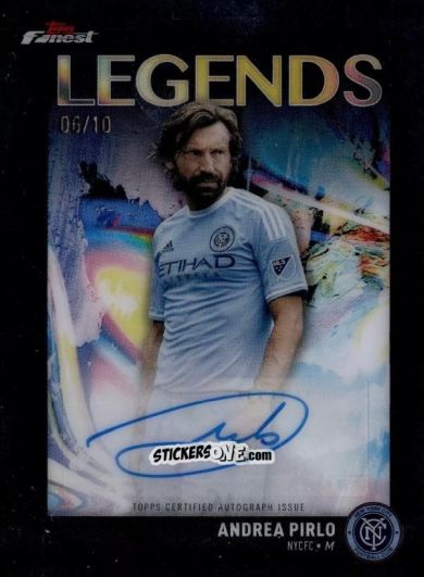 Sticker Andrea  Pirlo  - Finest MLS 2024-2025
 n. FLA-AP - Topps