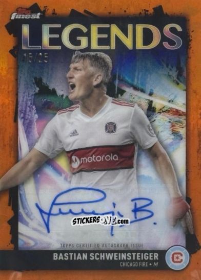 Cromo Bastian  Schweinsteiger  - Finest MLS 2024-2025
 n. FLA-BS - Topps