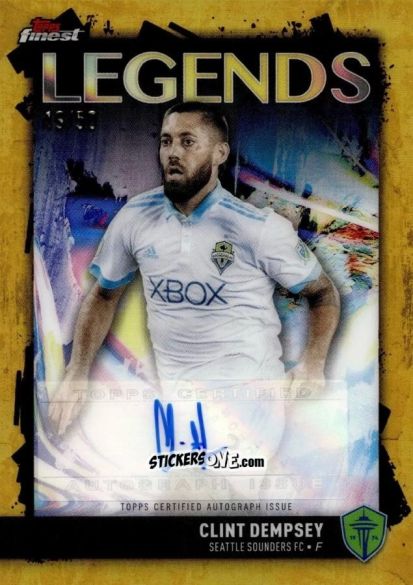 Cromo Clint  Dempsey  - Finest MLS 2024-2025
 n. FLA-CD - Topps