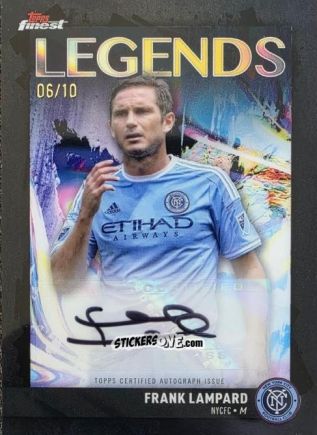 Figurina Frank  Lampard  - Finest MLS 2024-2025
 n. FLA-FL - Topps